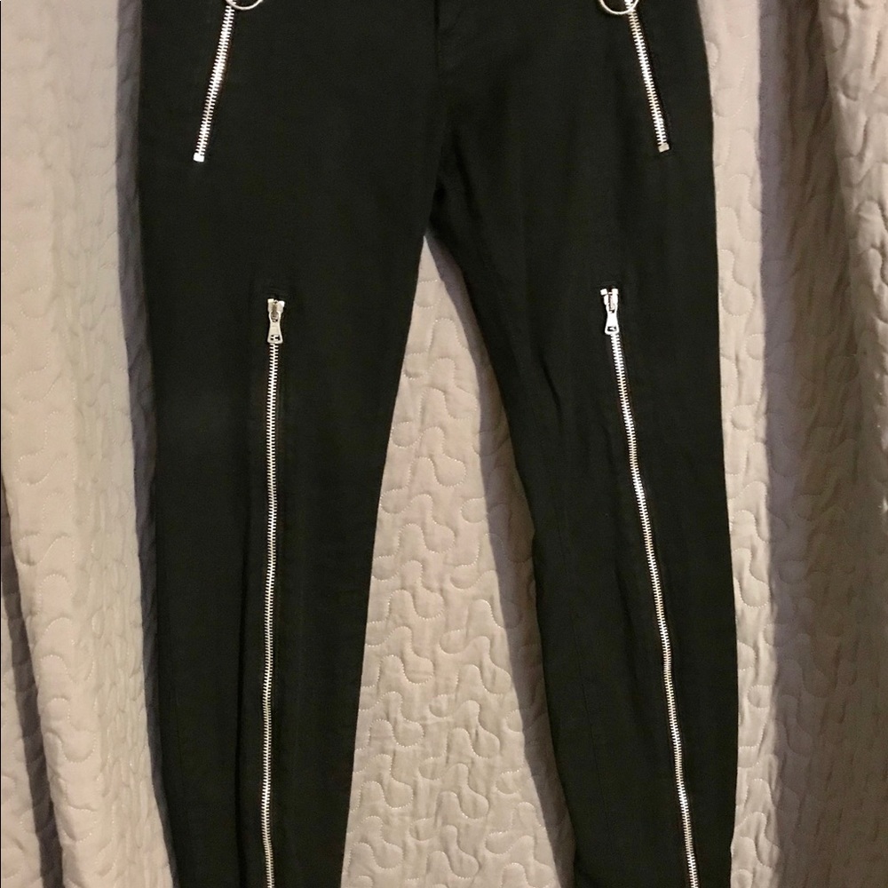 MISS SIXTY super skinny zipper retro jeans